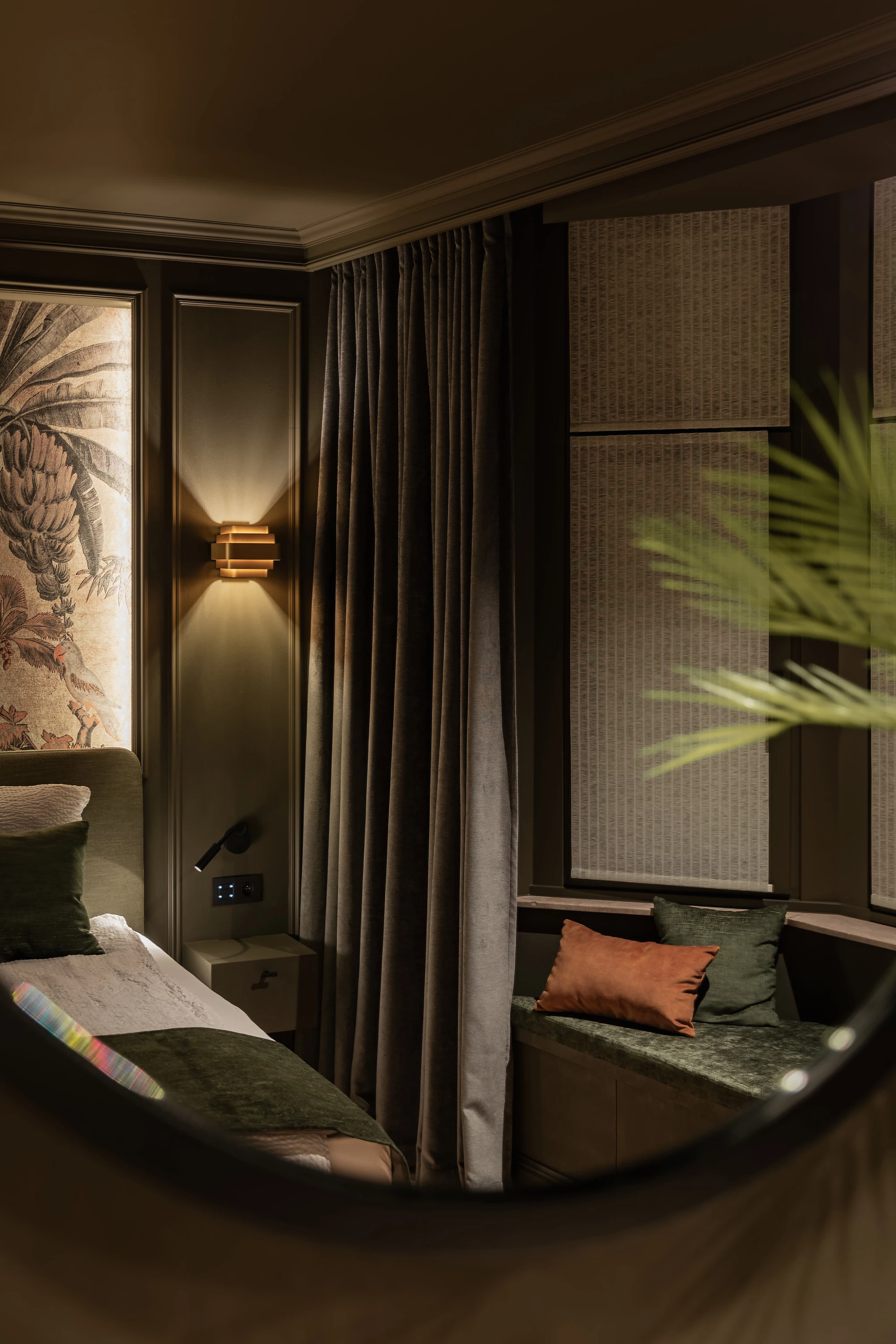 Spiegel kamer Gentleman B&B Herenhuis Izegem