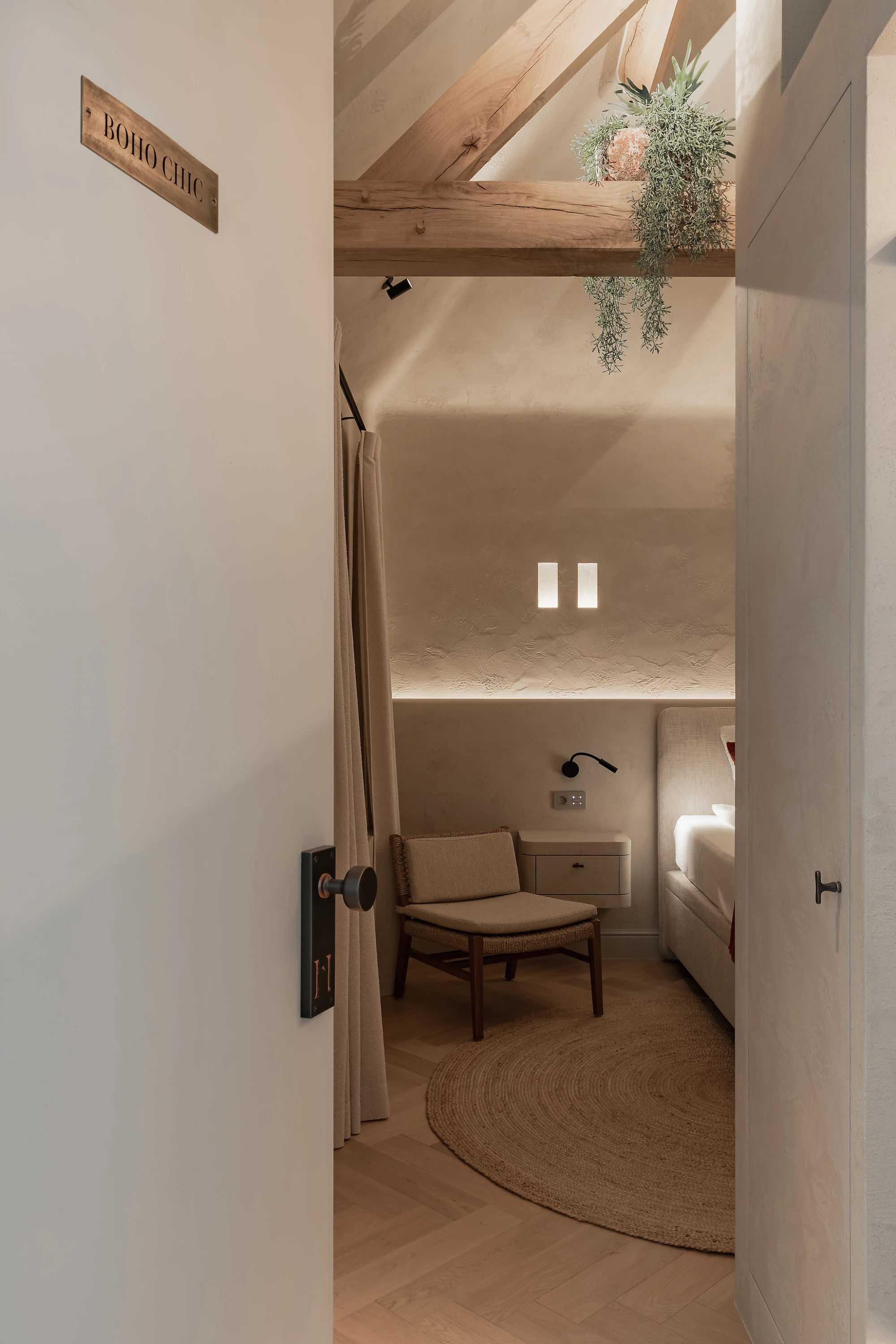 Inkom van kamer Boho Chic B&B Herenhuis Izegem