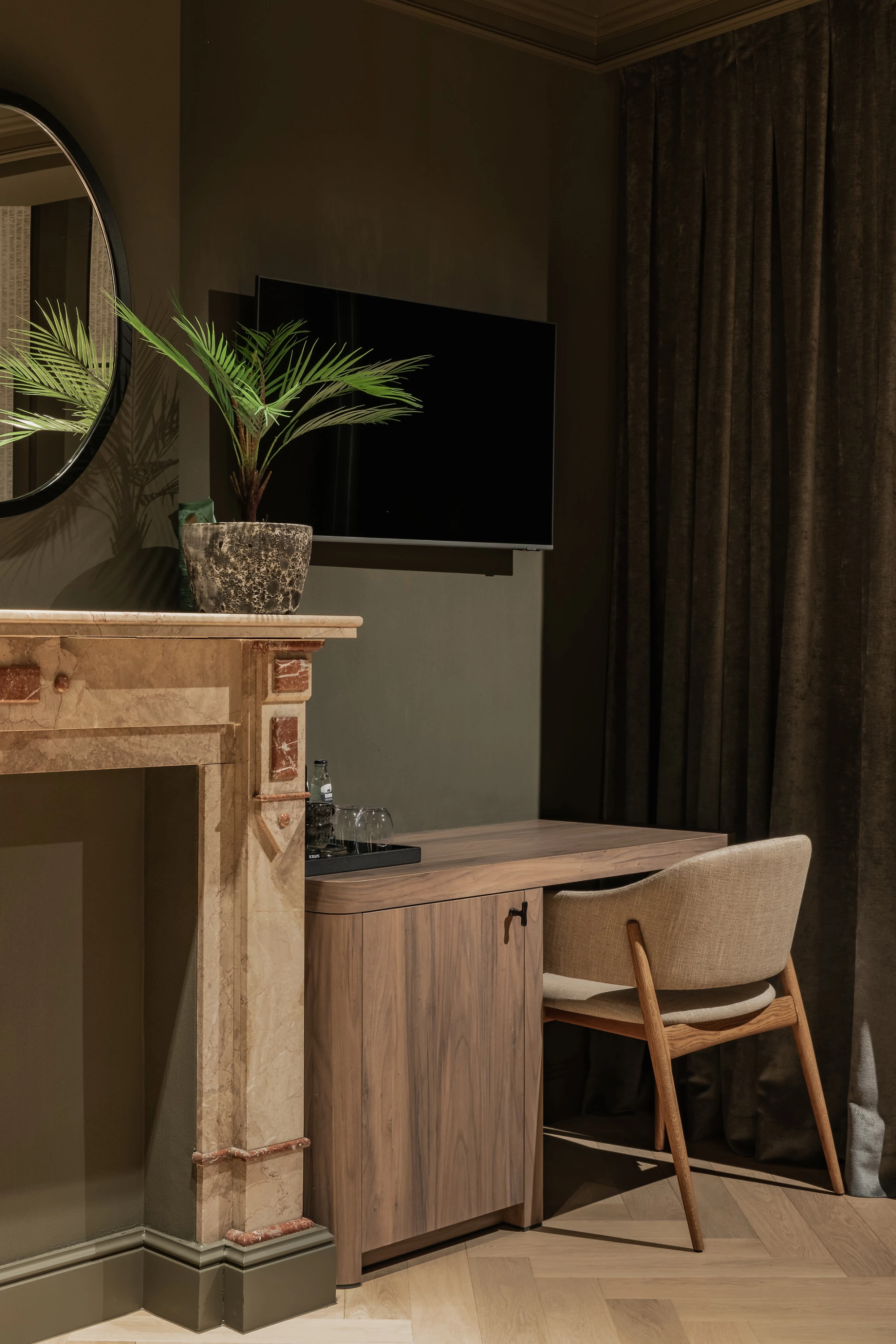 Bureau kamer Gentleman B&B Herenhuis Izegem